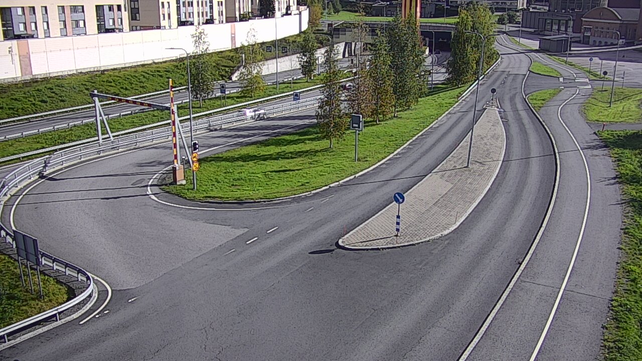 Kelikamerat Kuva Tie 12 Tampere, Rantatunnelin ramppi, länsi, Tampere, Pirkanmaa