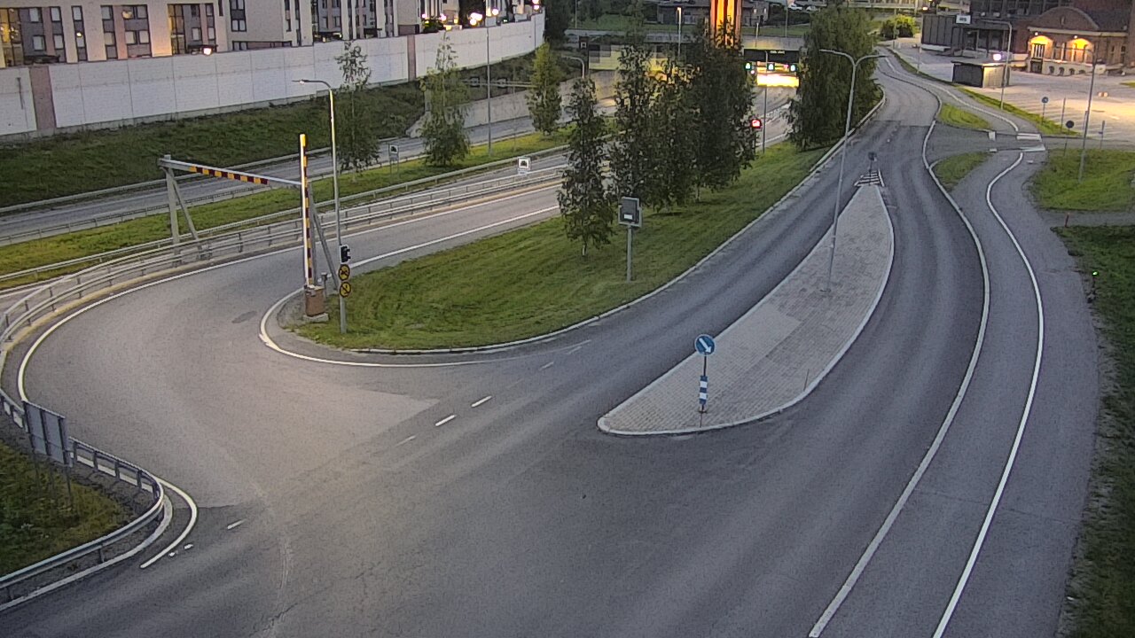 Kelikamerat Kuva Tie 12 Tampere, Rantatunnelin ramppi, länsi, Tampere, Pirkanmaa