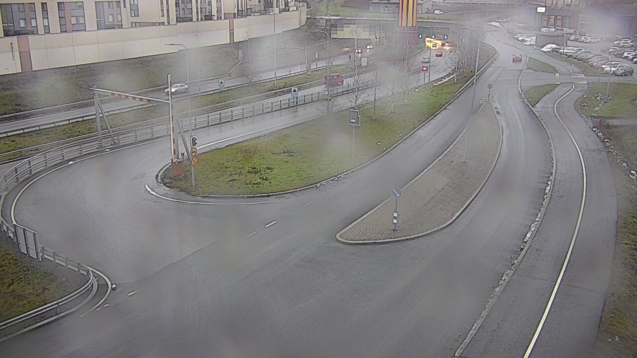 Weather Camera Image Väg 12 Tammerfors, Rantatunneli ramppi, väst, Tampere, Pirkanmaa