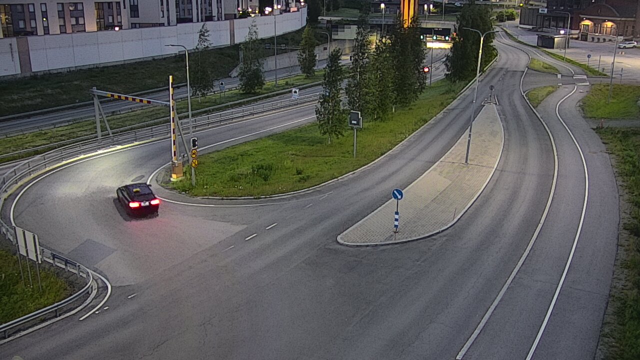 Kelikamerat Kuva Tie 12 Tampere, Rantatunnelin ramppi, länsi, Tampere, Pirkanmaa