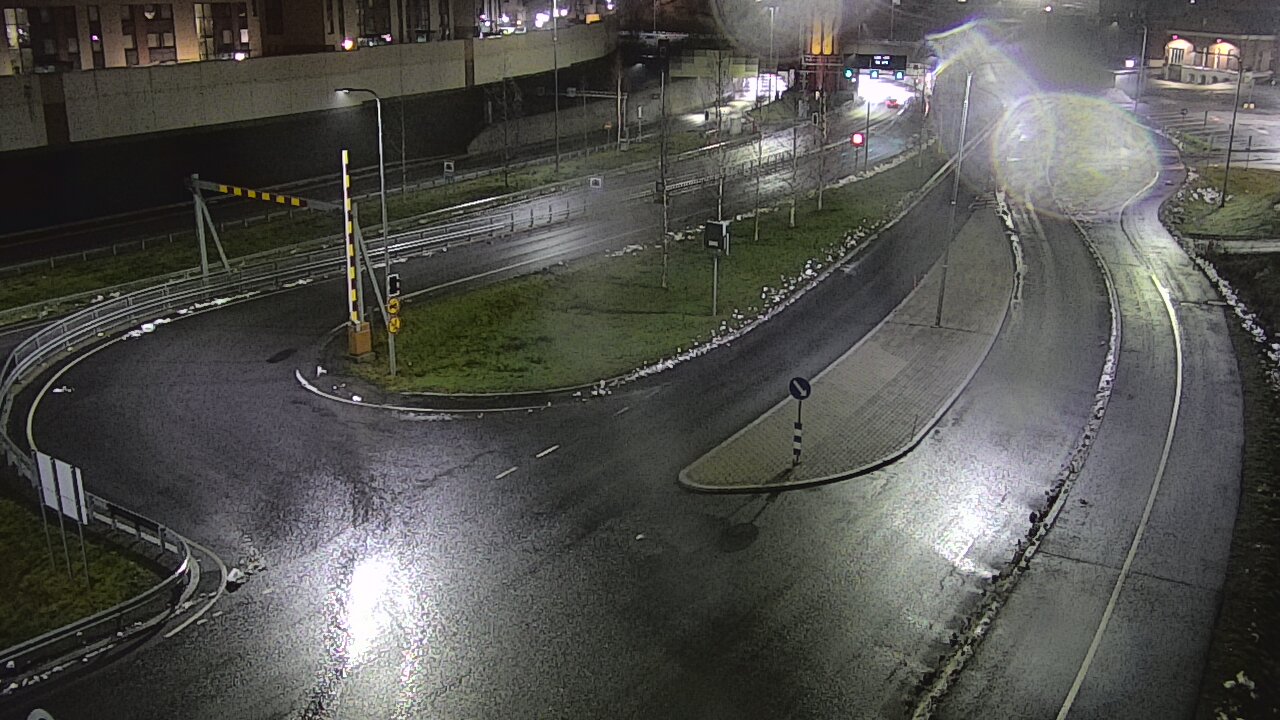 Weather Camera Image Väg 12 Tammerfors, Rantatunneli ramppi, väst, Tampere, Pirkanmaa