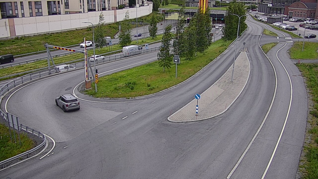 Kelikamerat Kuva Tie 12 Tampere, Rantatunnelin ramppi, länsi, Tampere, Pirkanmaa