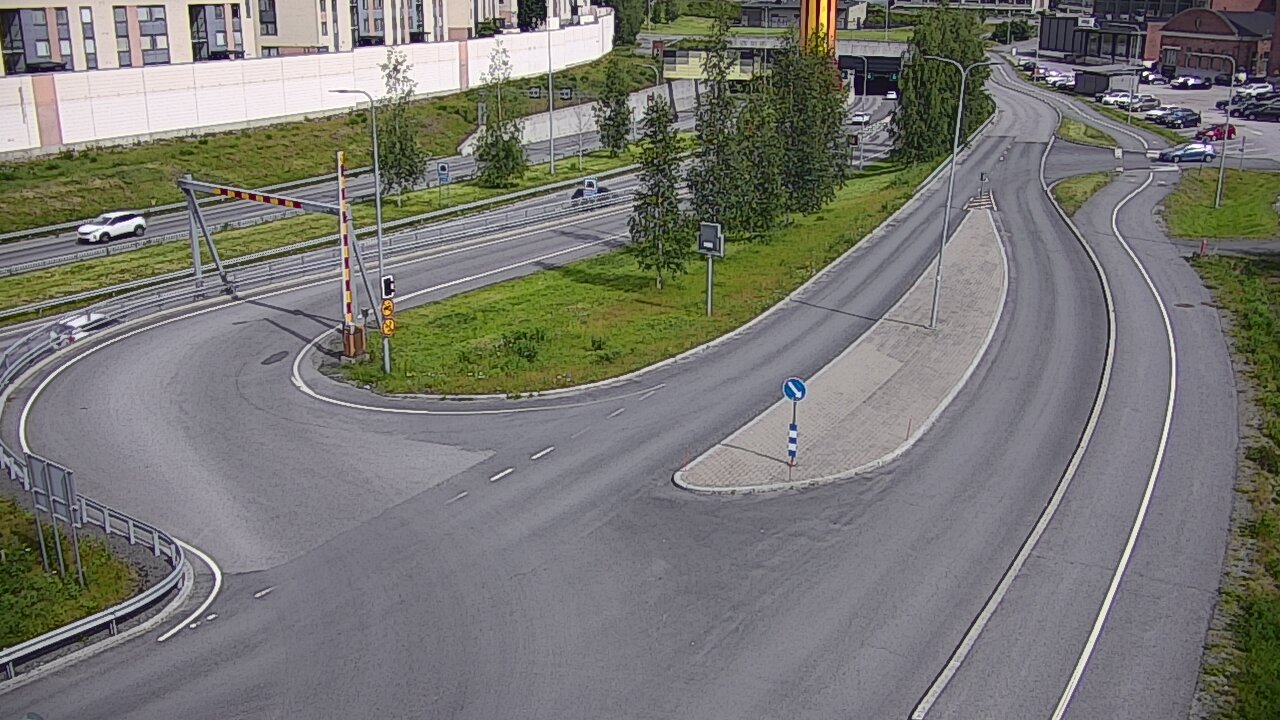 Kelikamerat Kuva Tie 12 Tampere, Rantatunnelin ramppi, länsi, Tampere, Pirkanmaa