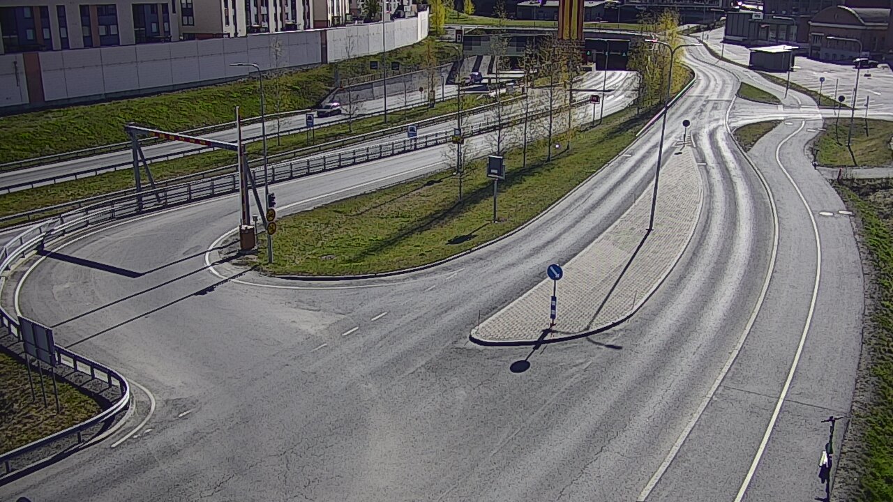 Weather Camera Image Road 12 Tampere, Rantatunnelin ramppi, west, Tampere, Pirkanmaa