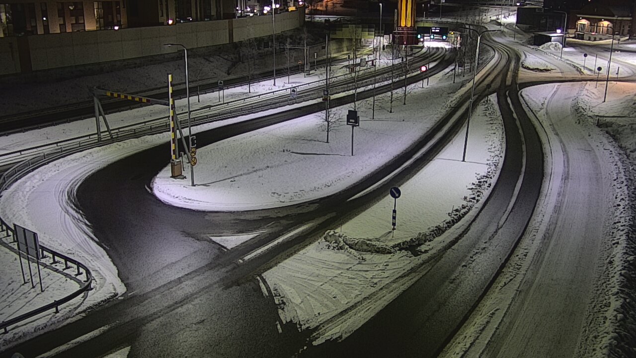 Kelikamerat Kuva Tie 12 Tampere, Rantatunnelin ramppi, länsi, Tampere, Pirkanmaa