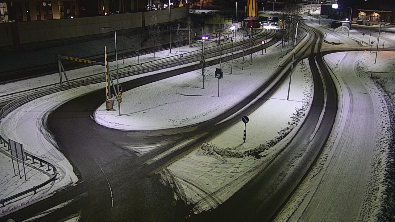 Weather Camera Image Väg 12 Tammerfors, Rantatunneli ramppi, väst, Tampere, Pirkanmaa