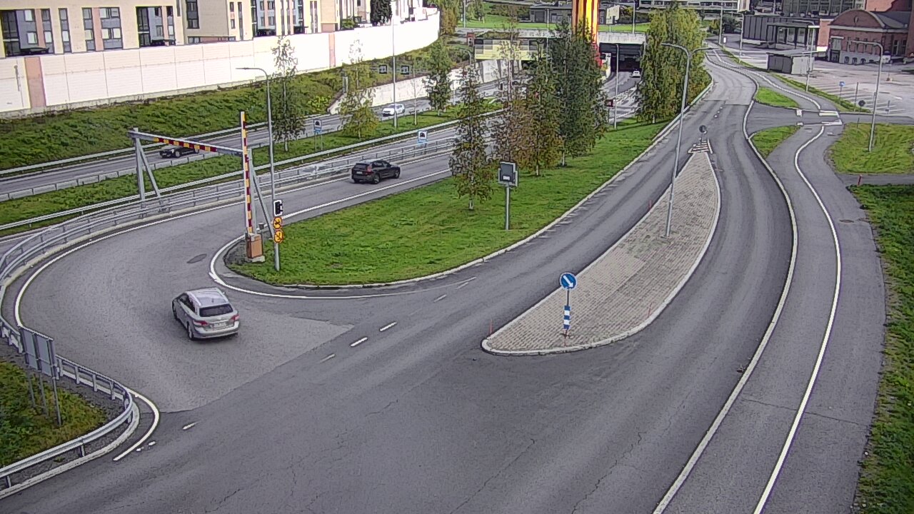 Weather Camera Image Väg 12 Tammerfors, Rantatunneli ramppi, väst, Tampere, Pirkanmaa