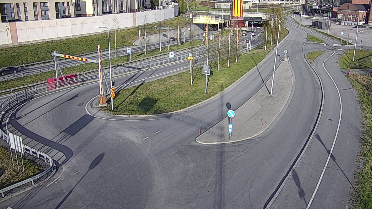 Weather Camera Image Road 12 Tampere, Rantatunnelin ramppi, west, Tampere, Pirkanmaa