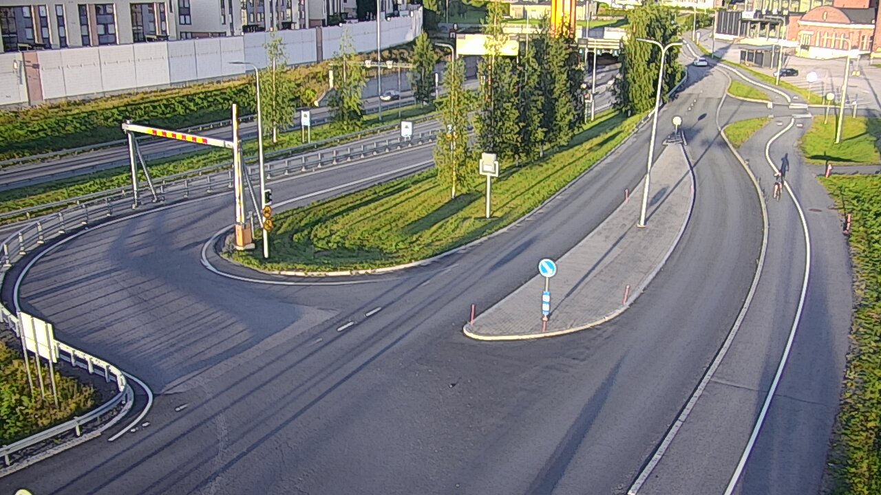 Kelikamerat Kuva Tie 12 Tampere, Rantatunnelin ramppi, länsi, Tampere, Pirkanmaa