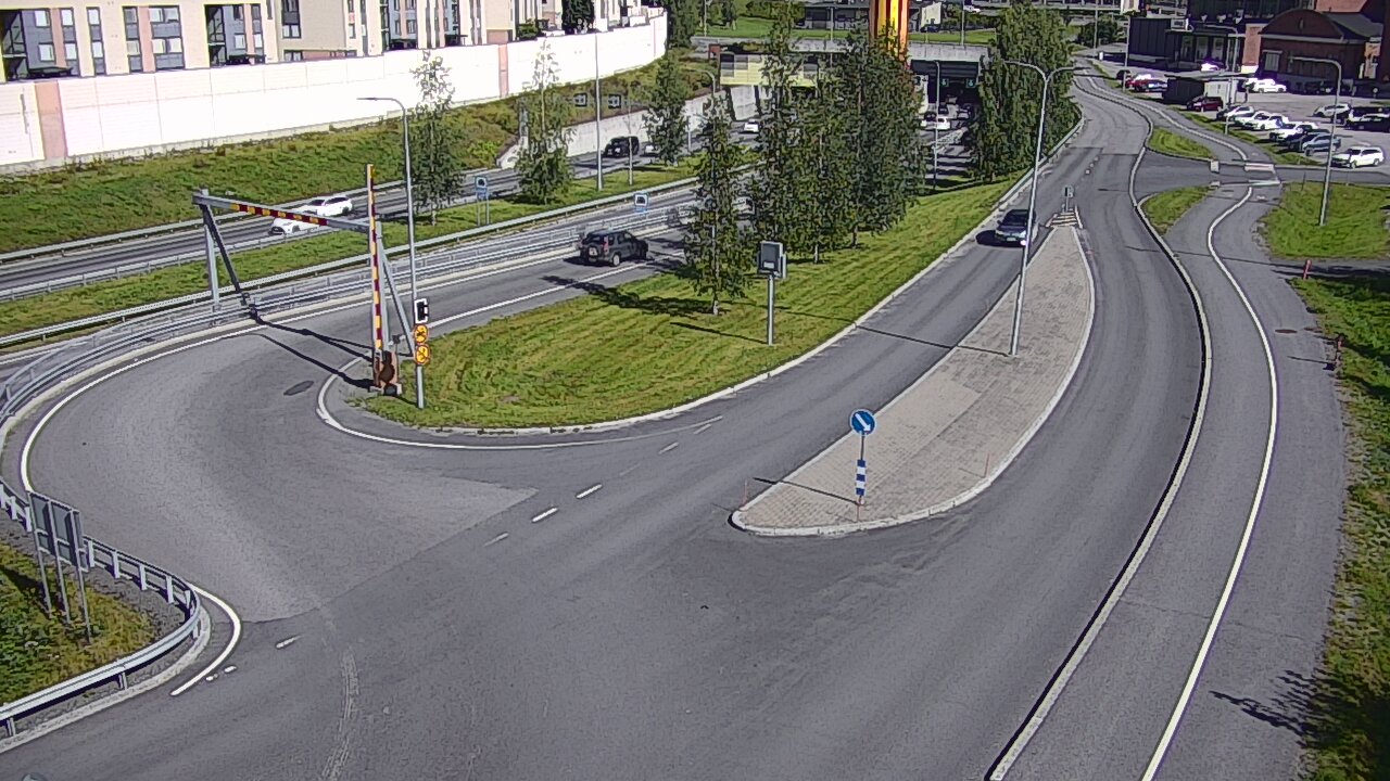 Kelikamerat Kuva Tie 12 Tampere, Rantatunnelin ramppi, länsi, Tampere, Pirkanmaa