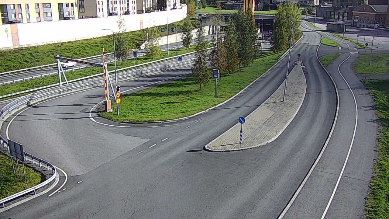 Kelikamerat Kuva Tie 12 Tampere, Rantatunnelin ramppi, länsi, Tampere, Pirkanmaa