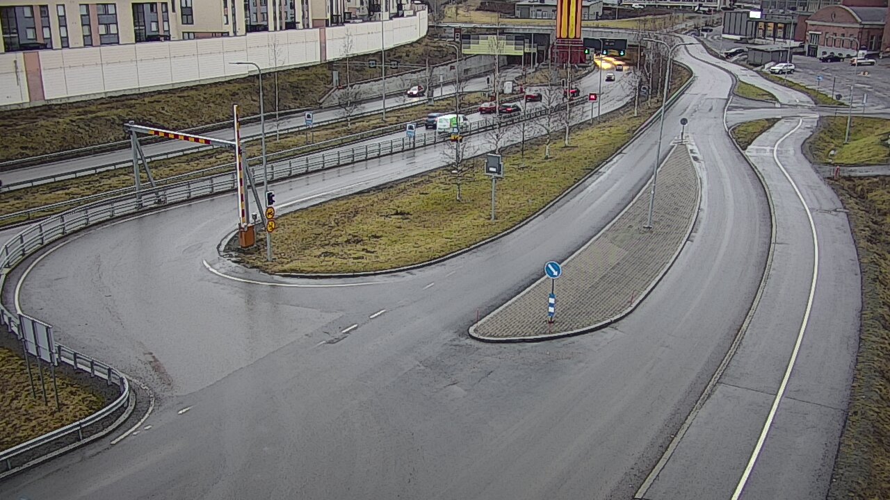 Kelikamerat Kuva Tie 12 Tampere, Rantatunnelin ramppi, länsi, Tampere, Pirkanmaa