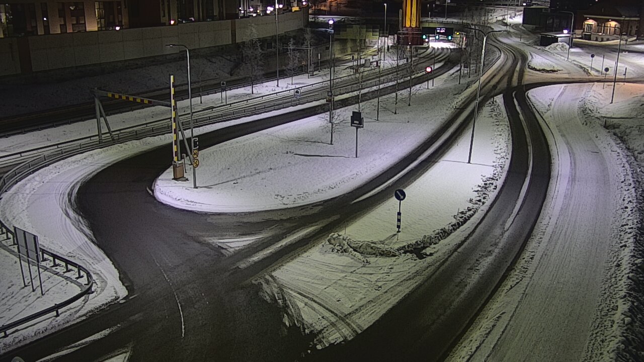 Weather Camera Image Road 12 Tampere, Rantatunnelin ramppi, west, Tampere, Pirkanmaa