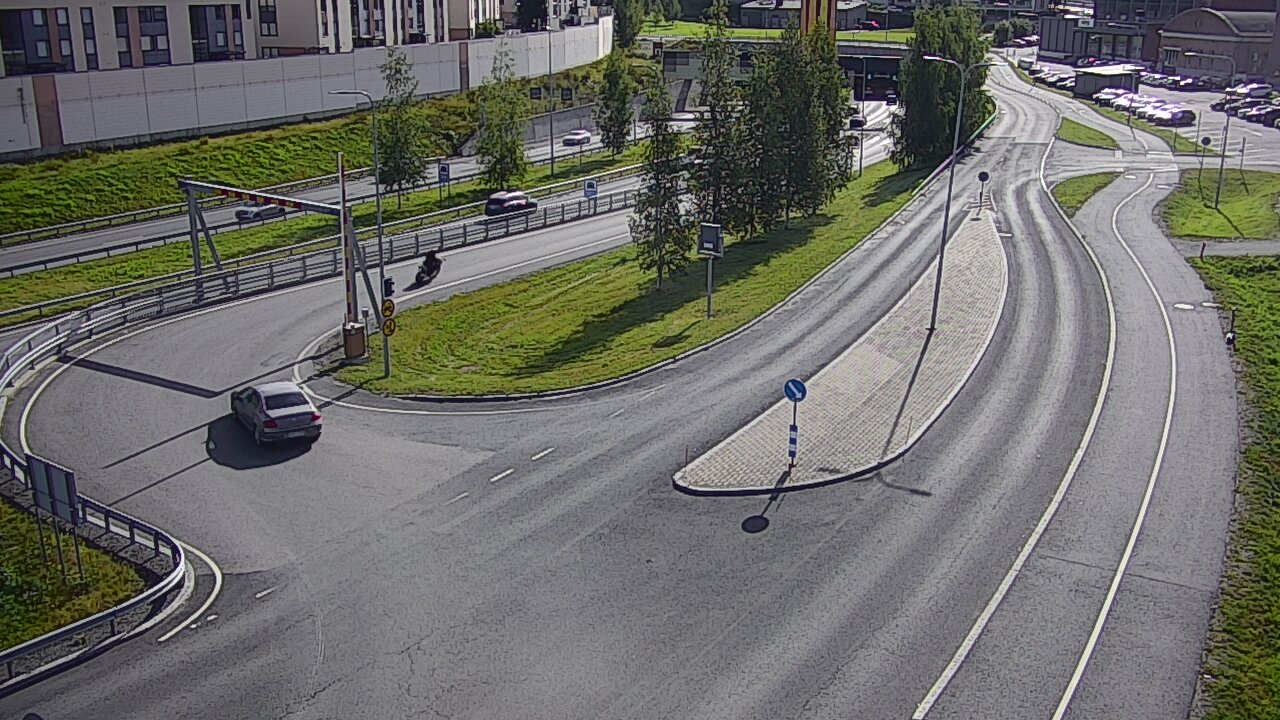 Kelikamerat Kuva Tie 12 Tampere, Rantatunnelin ramppi, länsi, Tampere, Pirkanmaa