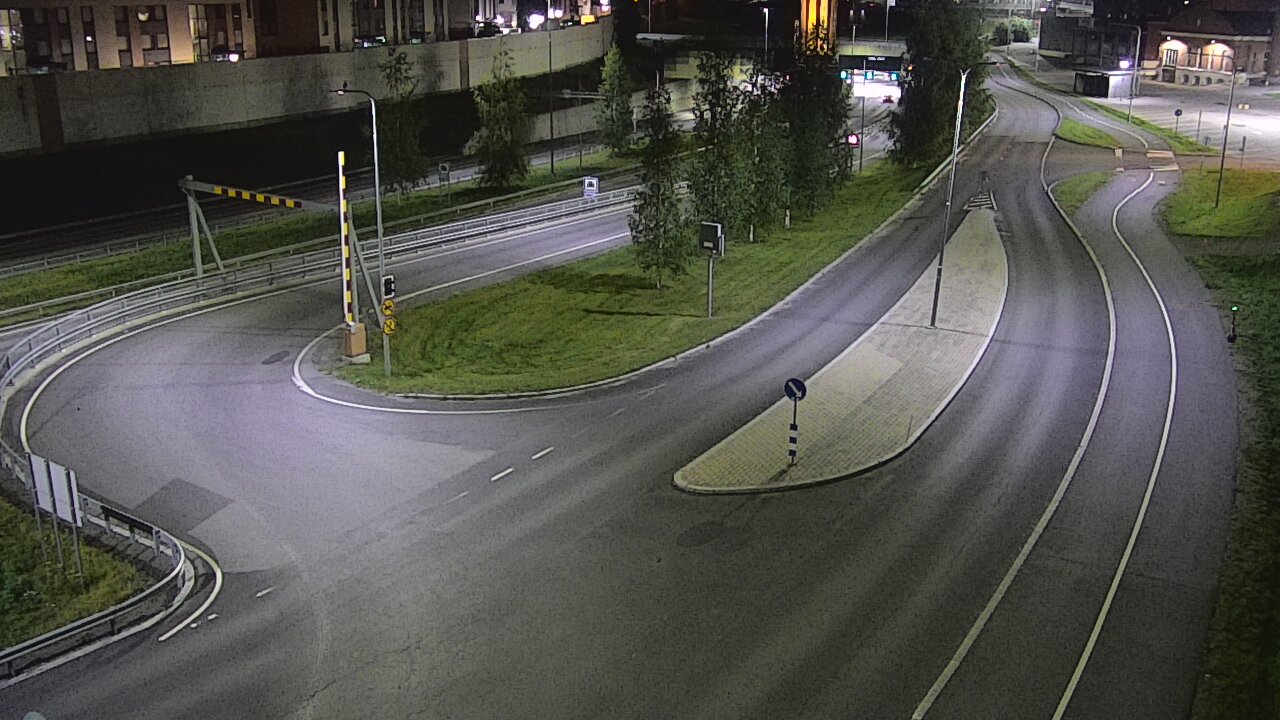 Kelikamerat Kuva Tie 12 Tampere, Rantatunnelin ramppi, länsi, Tampere, Pirkanmaa