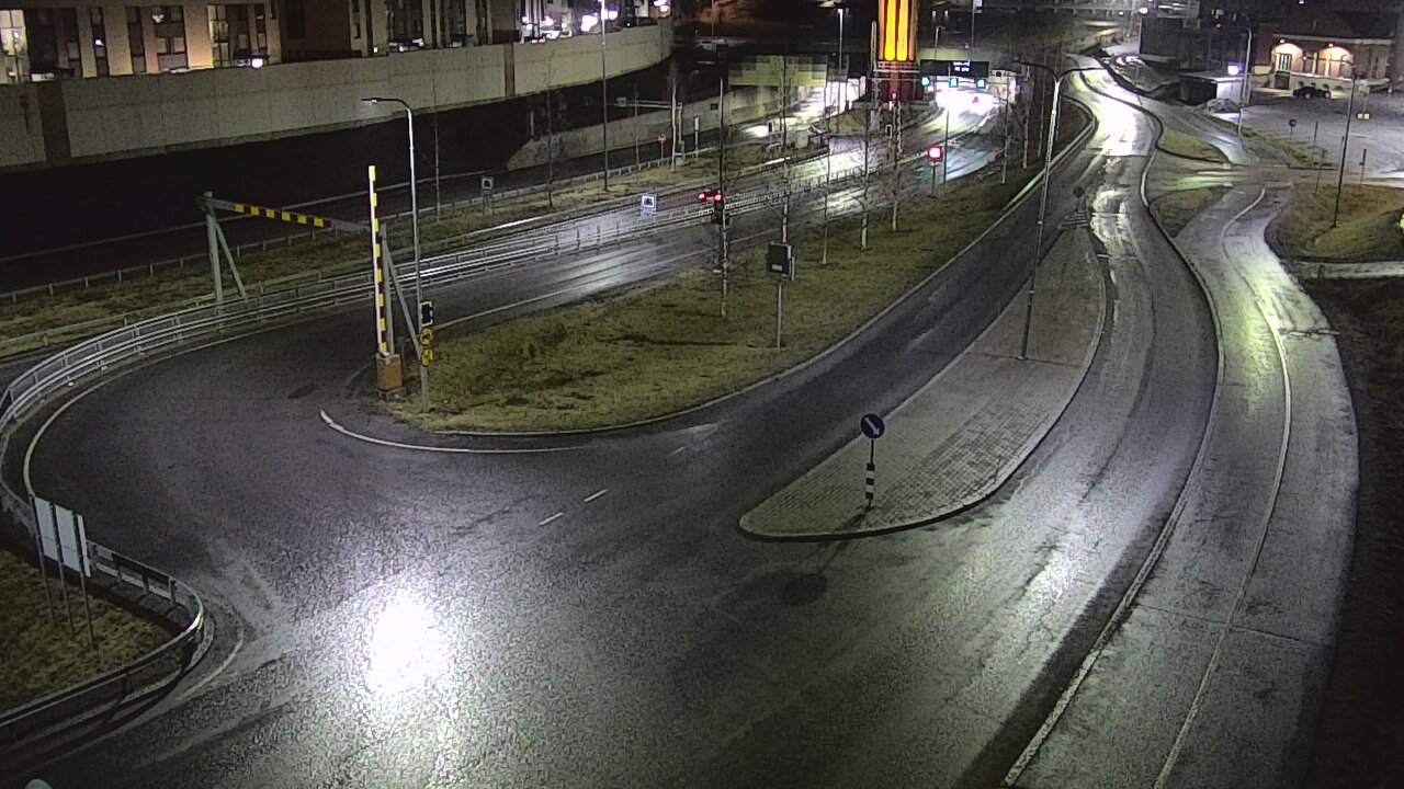 Kelikamerat Kuva Tie 12 Tampere, Rantatunnelin ramppi, länsi, Tampere, Pirkanmaa