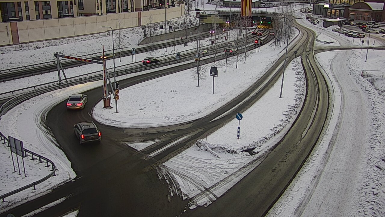 Kelikamerat Kuva Tie 12 Tampere, Rantatunnelin ramppi, länsi, Tampere, Pirkanmaa