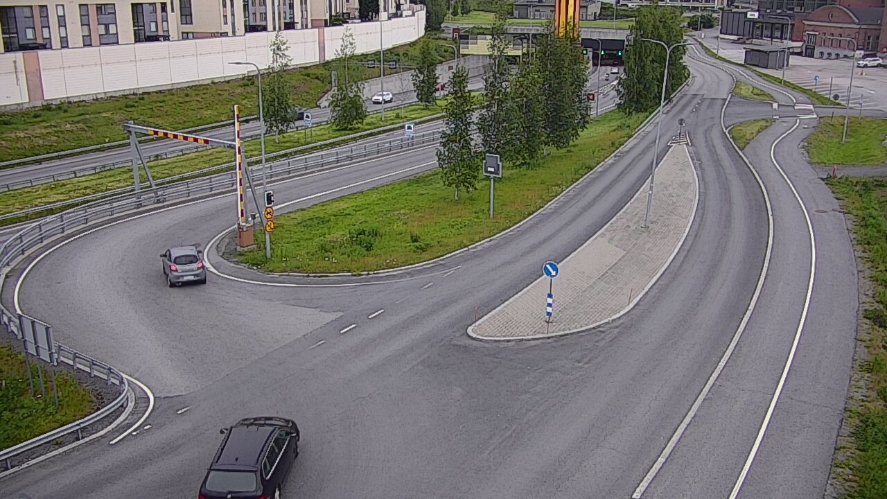 Kelikamerat Kuva Tie 12 Tampere, Rantatunnelin ramppi, länsi, Tampere, Pirkanmaa