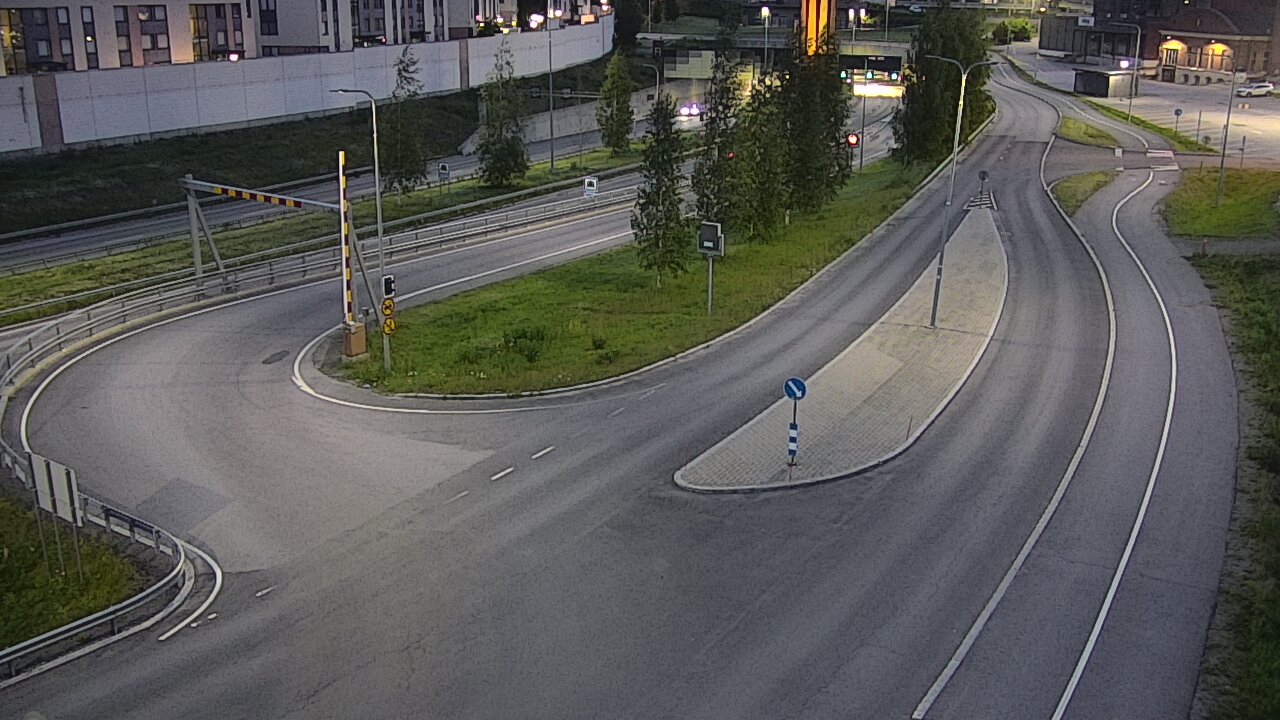 Kelikamerat Kuva Tie 12 Tampere, Rantatunnelin ramppi, länsi, Tampere, Pirkanmaa