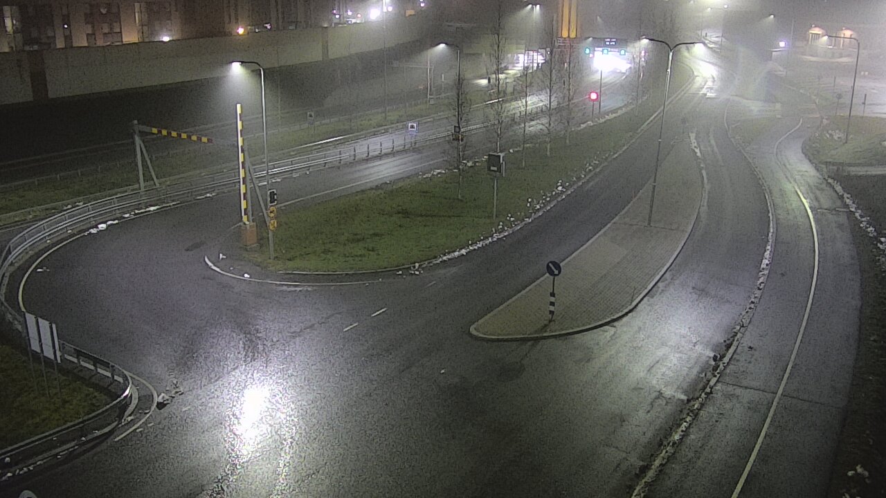 Weather Camera Image Väg 12 Tammerfors, Rantatunneli ramppi, väst, Tampere, Pirkanmaa