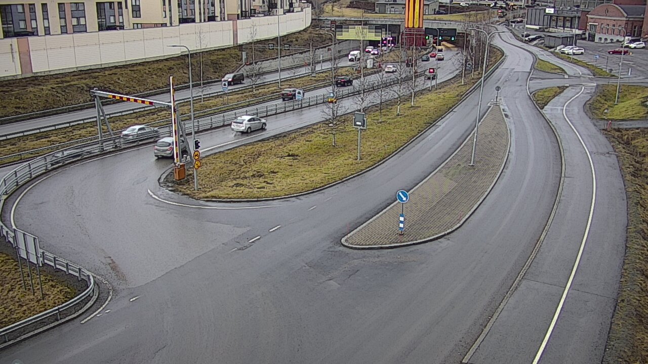 Kelikamerat Kuva Tie 12 Tampere, Rantatunnelin ramppi, länsi, Tampere, Pirkanmaa