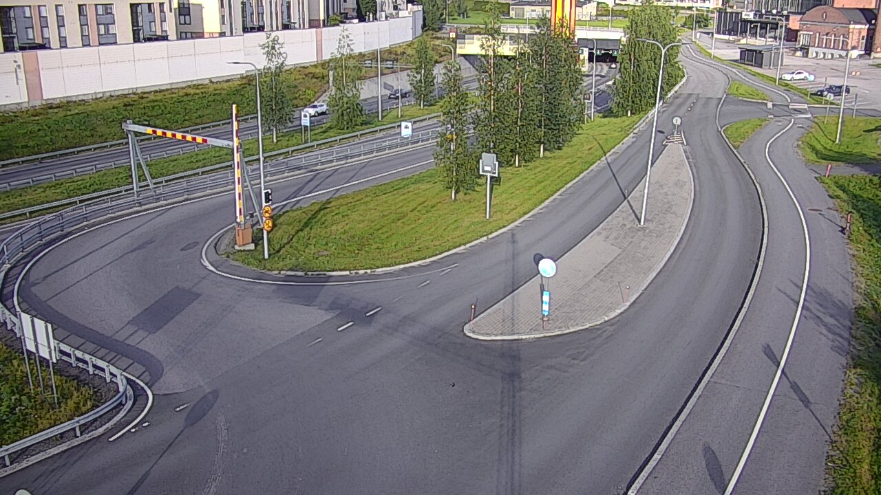 Kelikamerat Kuva Tie 12 Tampere, Rantatunnelin ramppi, länsi, Tampere, Pirkanmaa