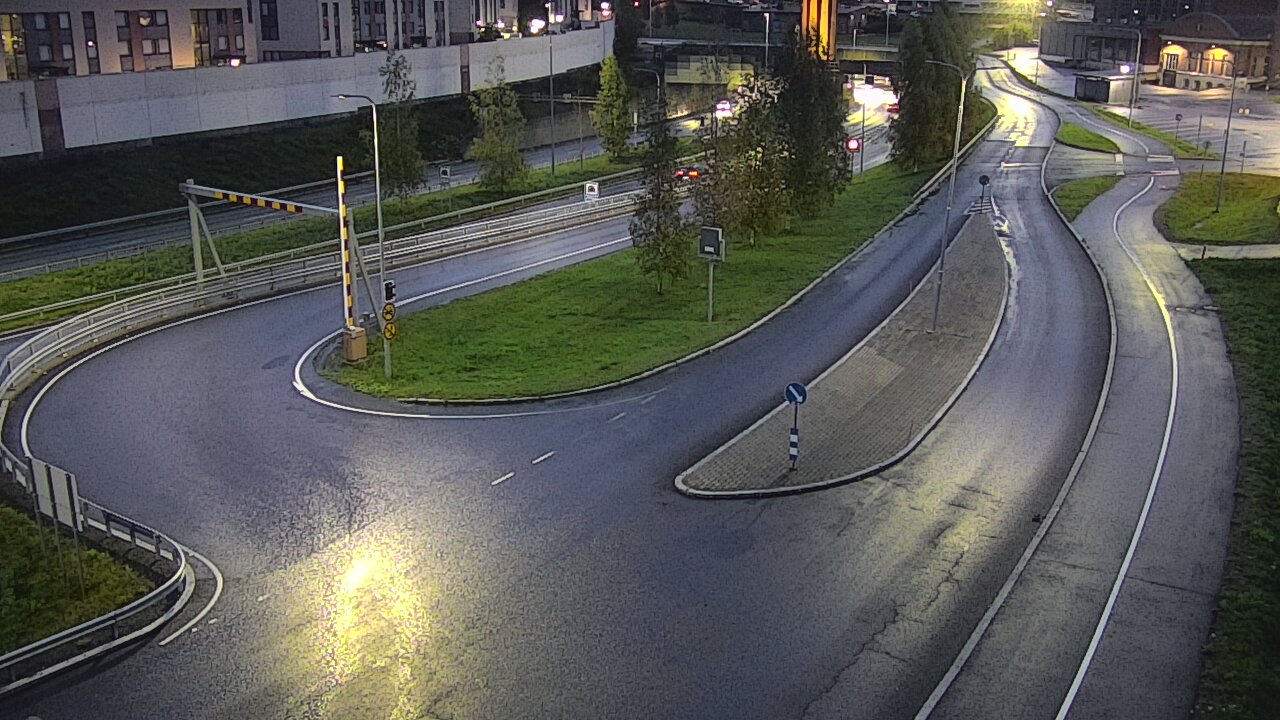 Weather Camera Image Väg 12 Tammerfors, Rantatunneli ramppi, väst, Tampere, Pirkanmaa