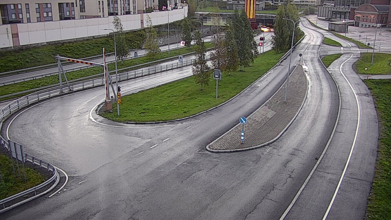 Weather Camera Image Väg 12 Tammerfors, Rantatunneli ramppi, väst, Tampere, Pirkanmaa