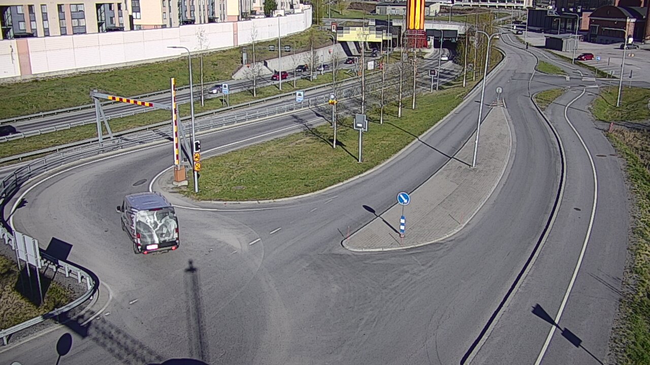 Weather Camera Image Road 12 Tampere, Rantatunnelin ramppi, west, Tampere, Pirkanmaa