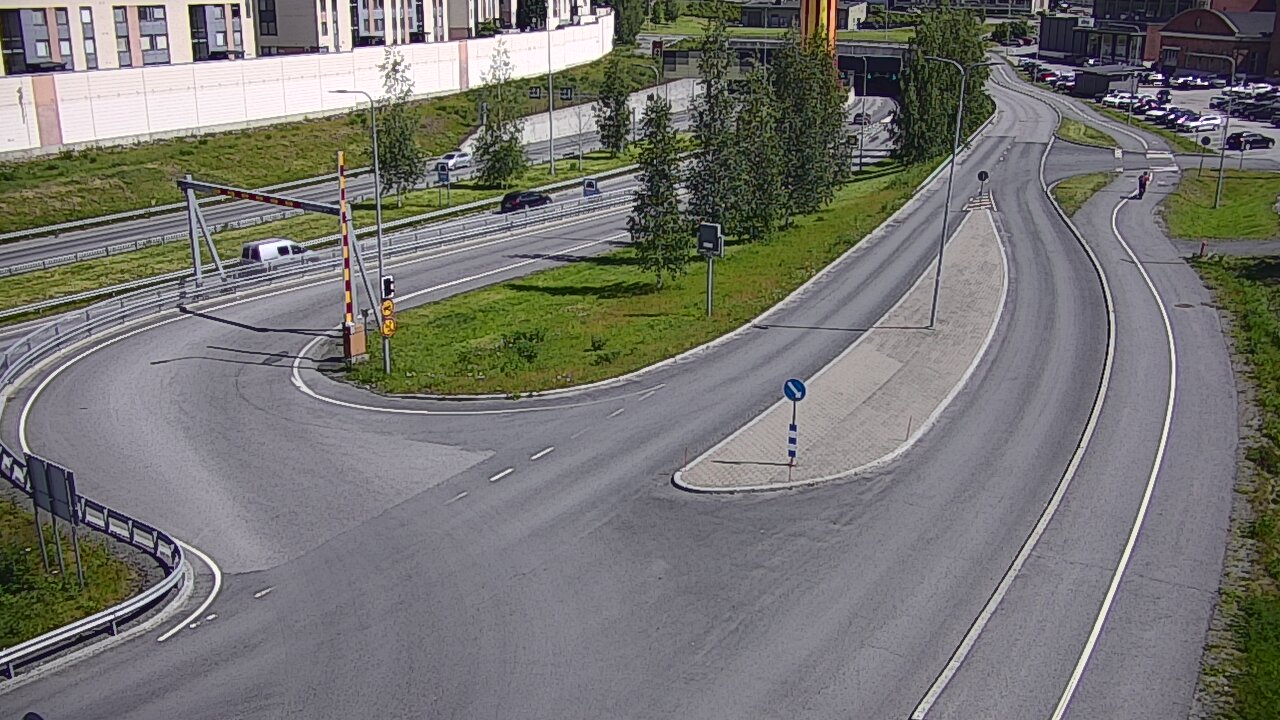 Kelikamerat Kuva Tie 12 Tampere, Rantatunnelin ramppi, länsi, Tampere, Pirkanmaa