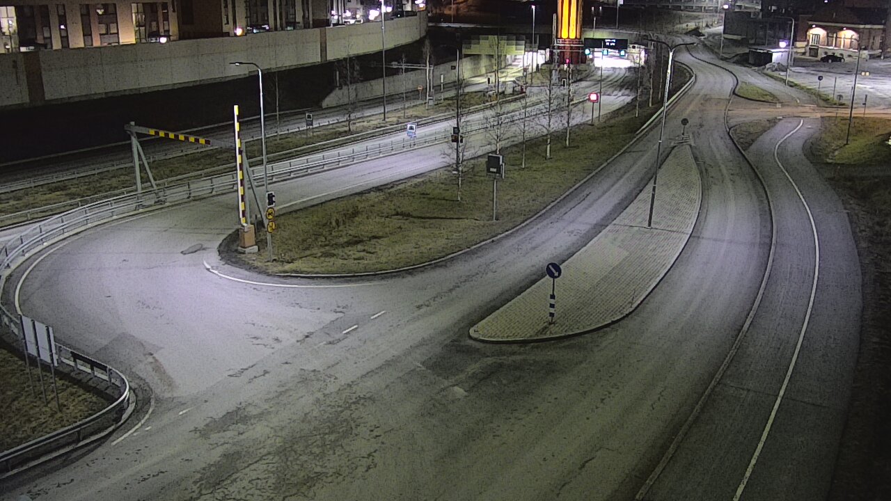 Kelikamerat Kuva Tie 12 Tampere, Rantatunnelin ramppi, länsi, Tampere, Pirkanmaa