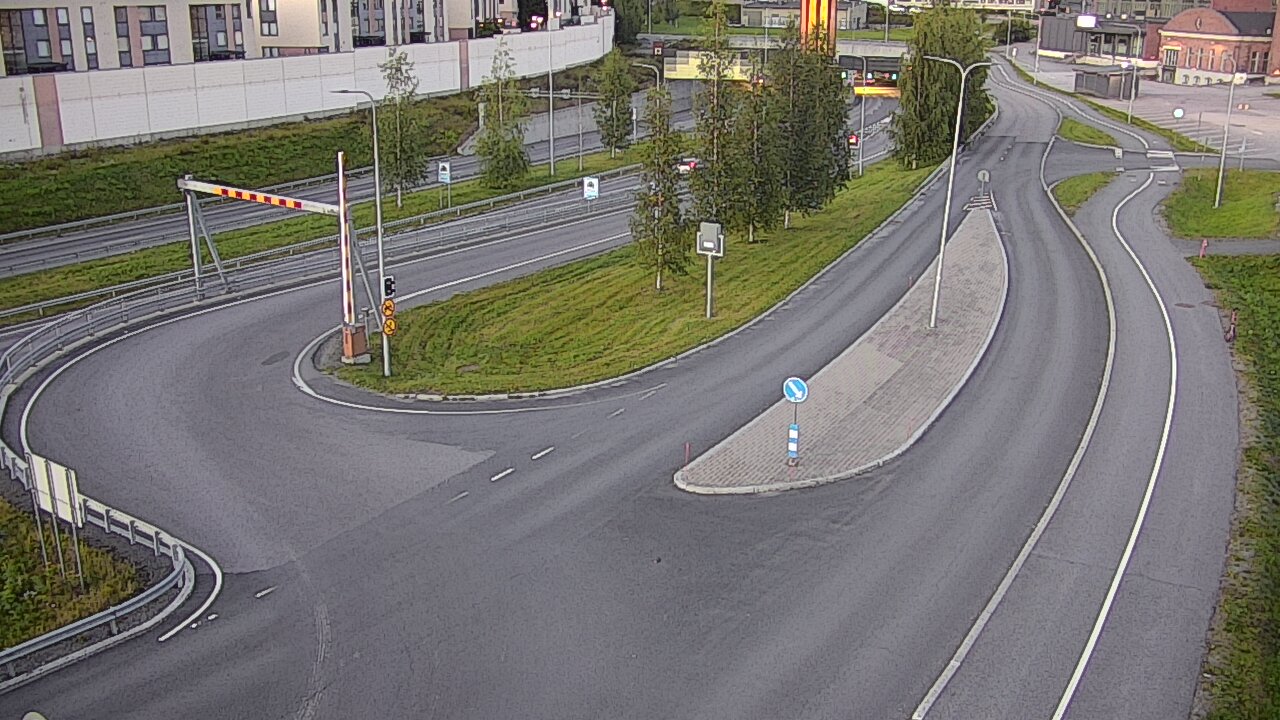 Kelikamerat Kuva Tie 12 Tampere, Rantatunnelin ramppi, länsi, Tampere, Pirkanmaa