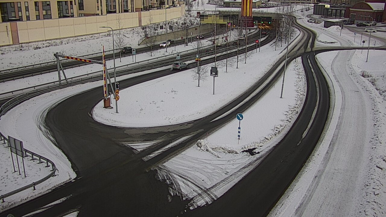 Kelikamerat Kuva Tie 12 Tampere, Rantatunnelin ramppi, länsi, Tampere, Pirkanmaa