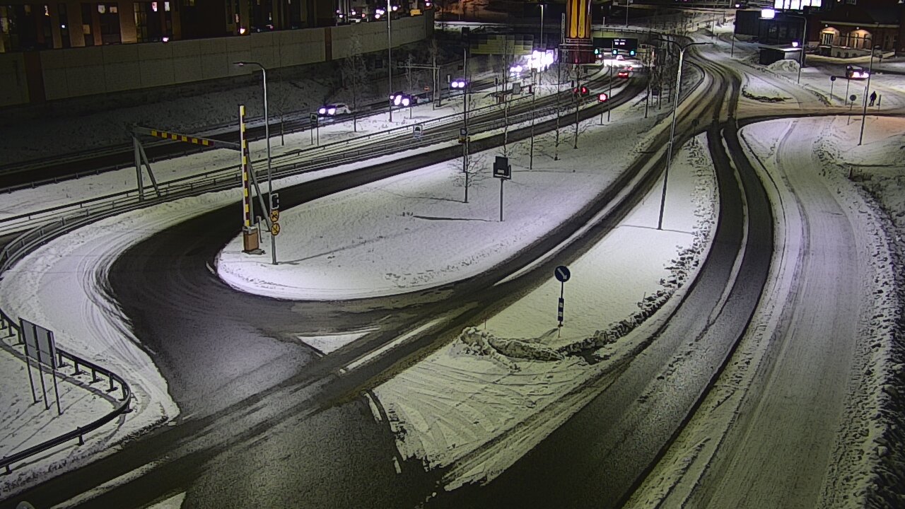 Kelikamerat Kuva Tie 12 Tampere, Rantatunnelin ramppi, länsi, Tampere, Pirkanmaa