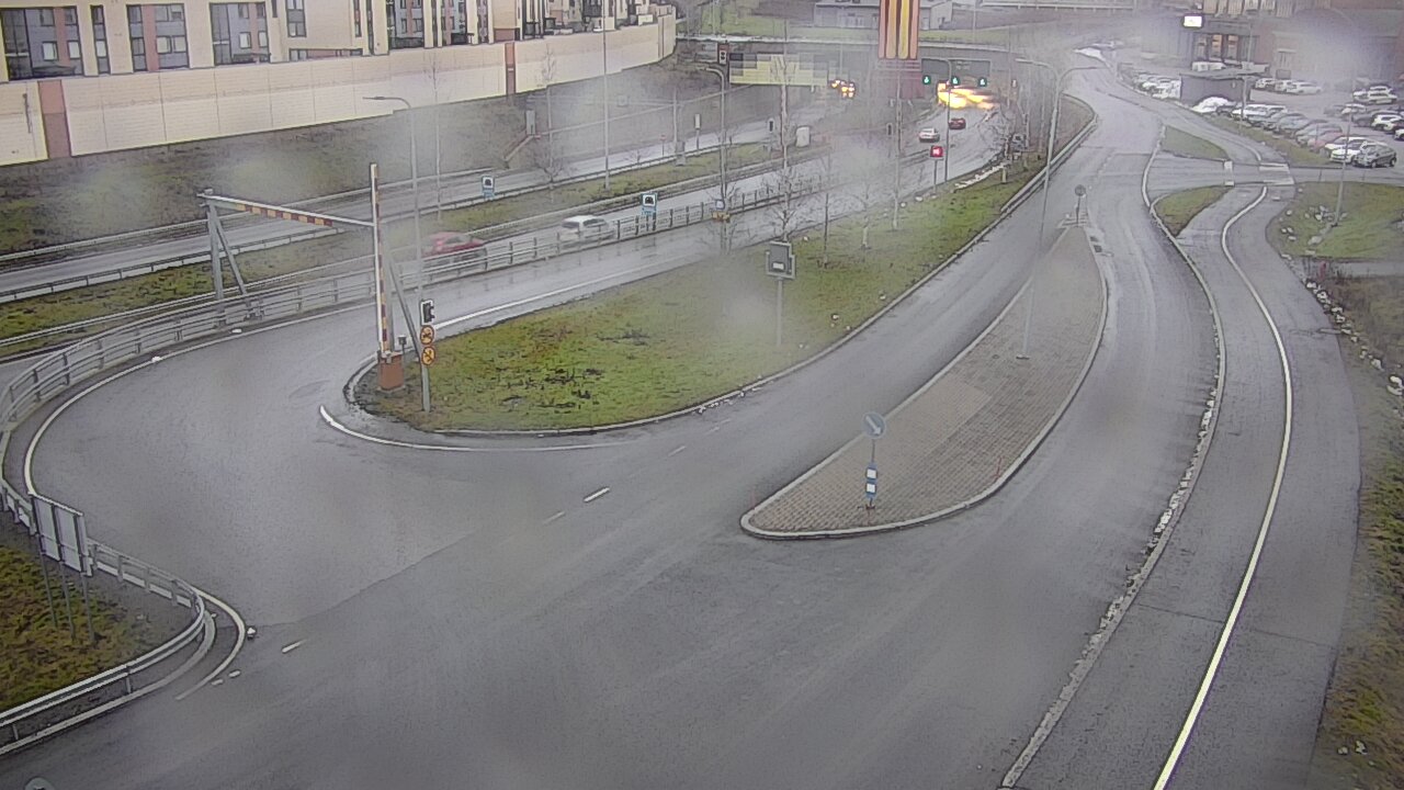 Weather Camera Image Väg 12 Tammerfors, Rantatunneli ramppi, väst, Tampere, Pirkanmaa