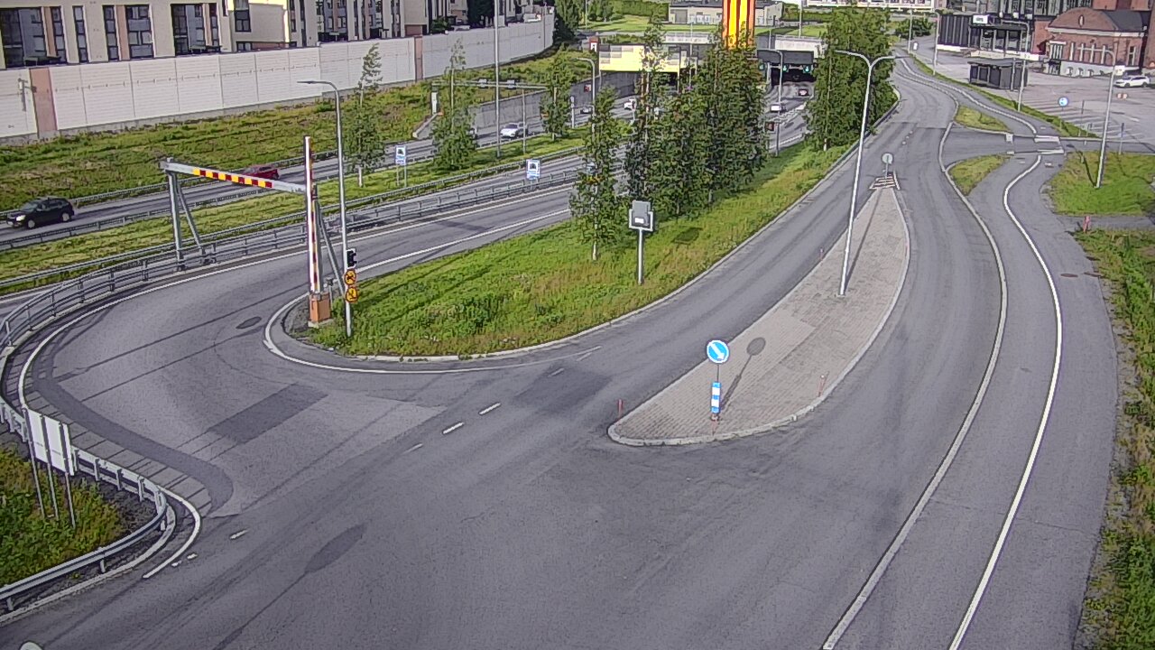 Kelikamerat Kuva Tie 12 Tampere, Rantatunnelin ramppi, länsi, Tampere, Pirkanmaa