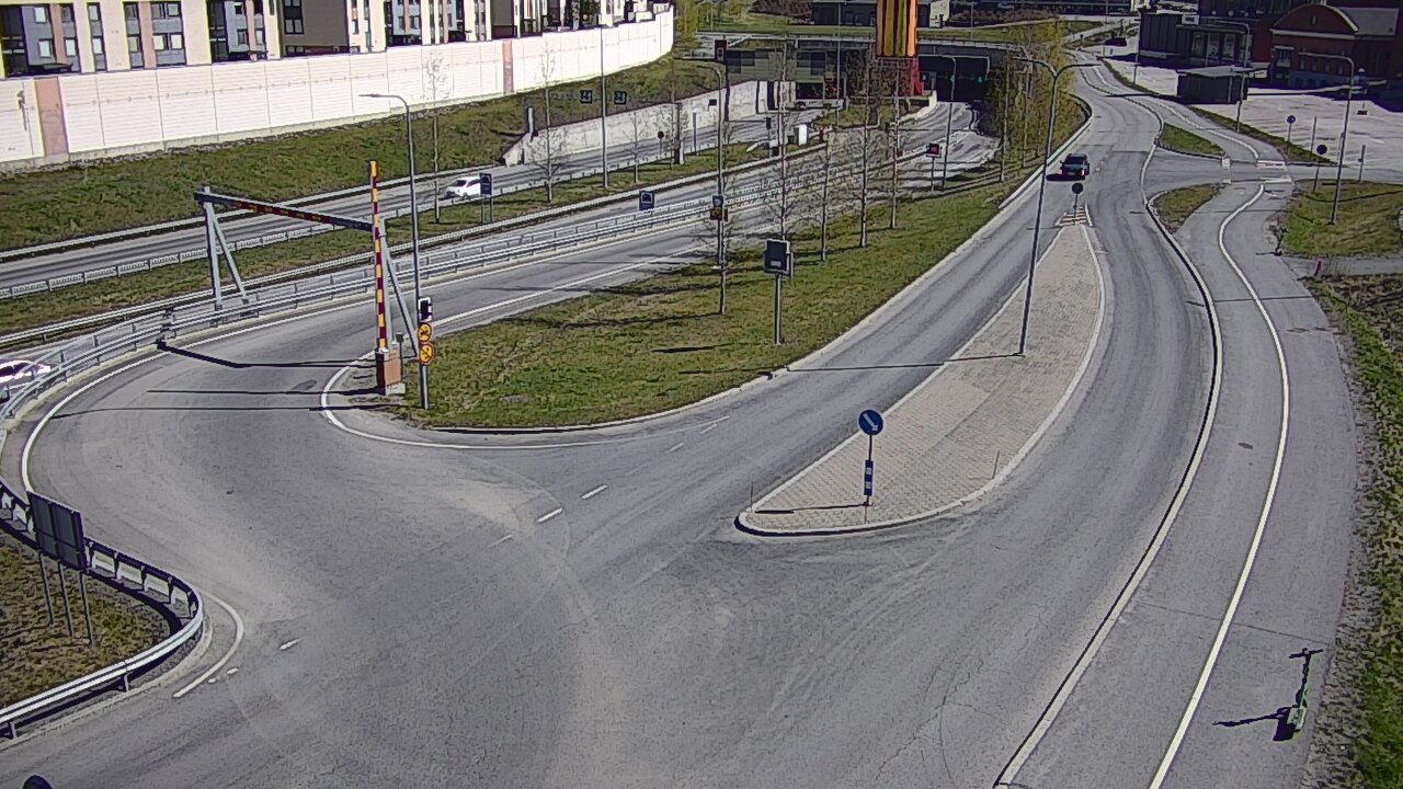 Weather Camera Image Road 12 Tampere, Rantatunnelin ramppi, west, Tampere, Pirkanmaa