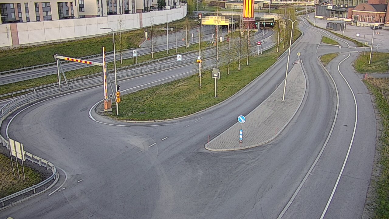 Weather Camera Image Road 12 Tampere, Rantatunnelin ramppi, west, Tampere, Pirkanmaa