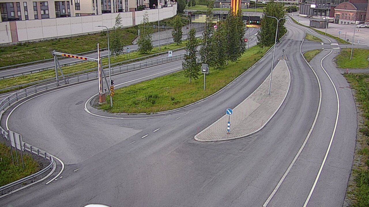 Kelikamerat Kuva Tie 12 Tampere, Rantatunnelin ramppi, länsi, Tampere, Pirkanmaa