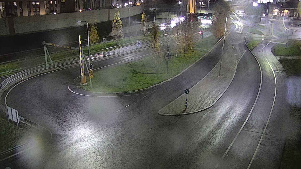 Kelikamerat Kuva Tie 12 Tampere, Rantatunnelin ramppi, länsi, Tampere, Pirkanmaa