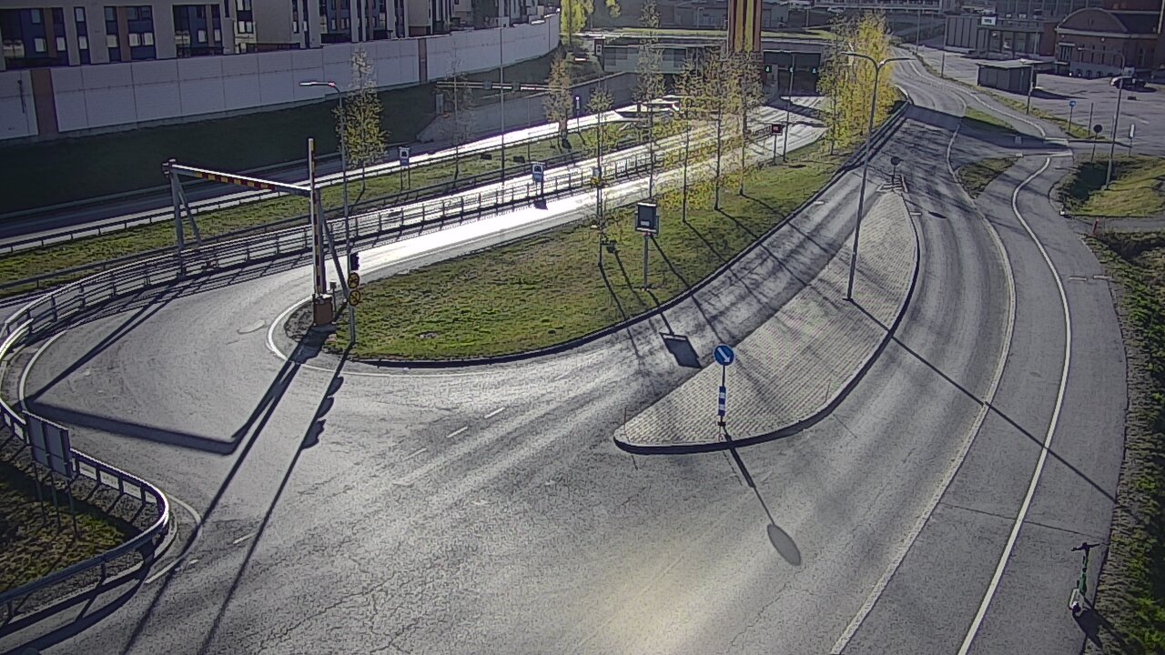 Weather Camera Image Road 12 Tampere, Rantatunnelin ramppi, west, Tampere, Pirkanmaa