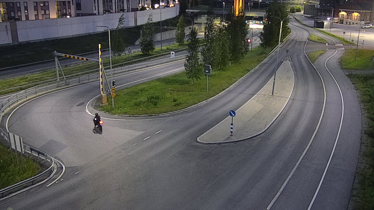 Kelikamerat Kuva Tie 12 Tampere, Rantatunnelin ramppi, länsi, Tampere, Pirkanmaa