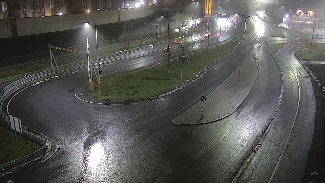 Weather Camera Image Väg 12 Tammerfors, Rantatunneli ramppi, väst, Tampere, Pirkanmaa
