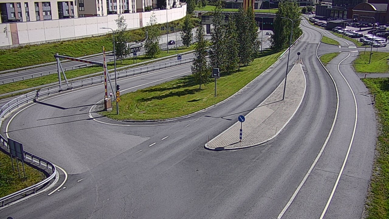 Kelikamerat Kuva Tie 12 Tampere, Rantatunnelin ramppi, länsi, Tampere, Pirkanmaa