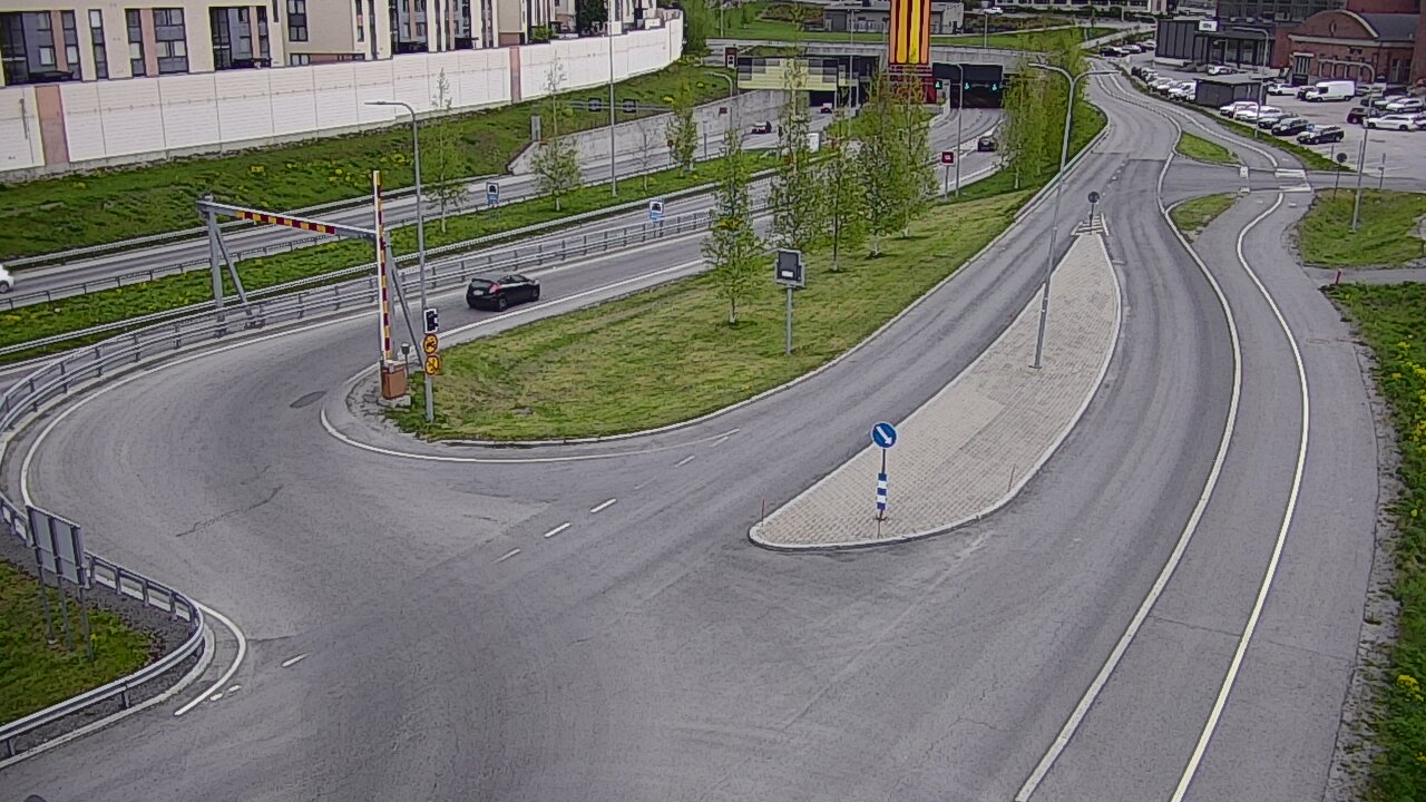 Weather Camera Image Väg 12 Tammerfors, Rantatunneli ramppi, väst, Tampere, Pirkanmaa