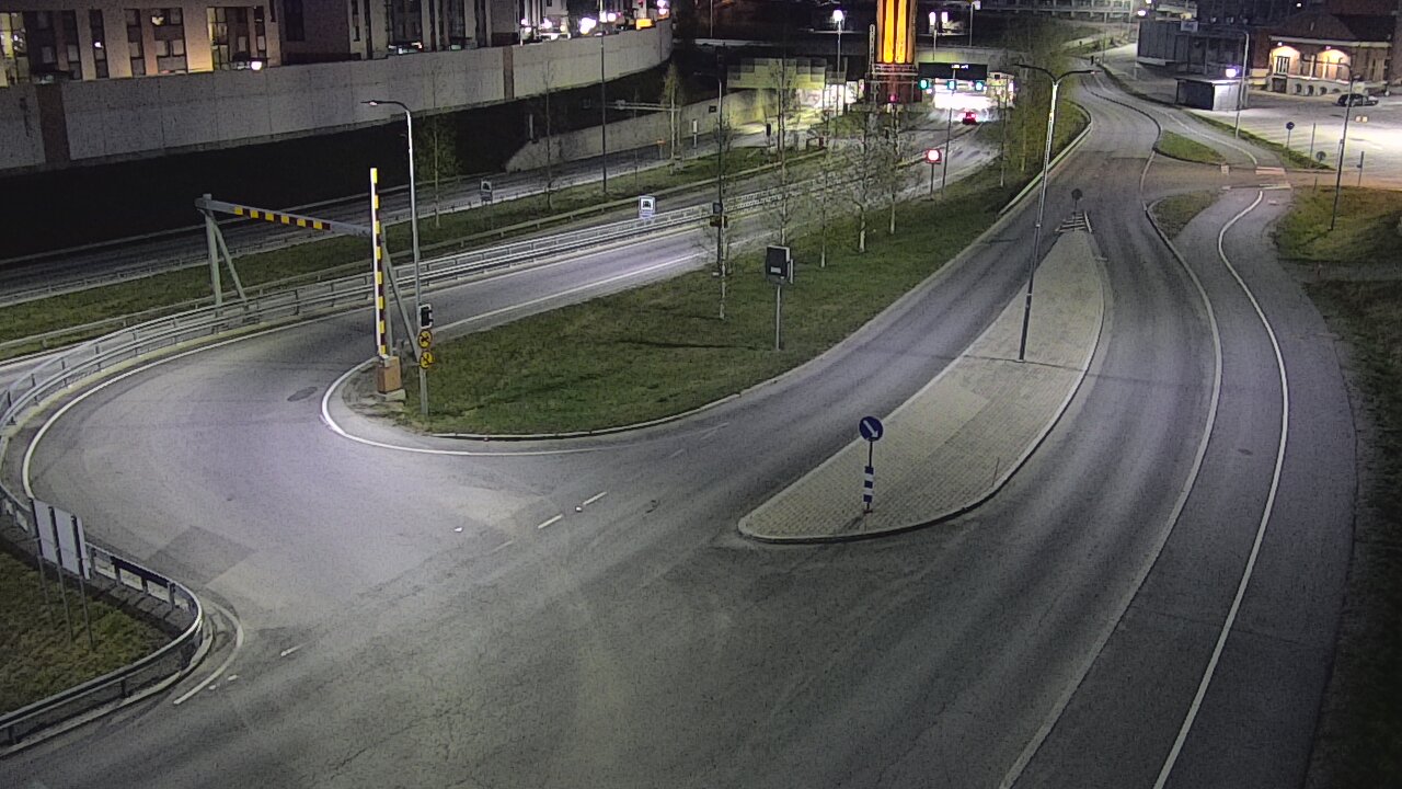 Weather Camera Image Road 12 Tampere, Rantatunnelin ramppi, west, Tampere, Pirkanmaa