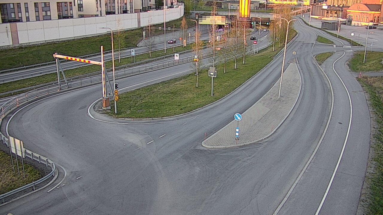 Weather Camera Image Road 12 Tampere, Rantatunnelin ramppi, west, Tampere, Pirkanmaa