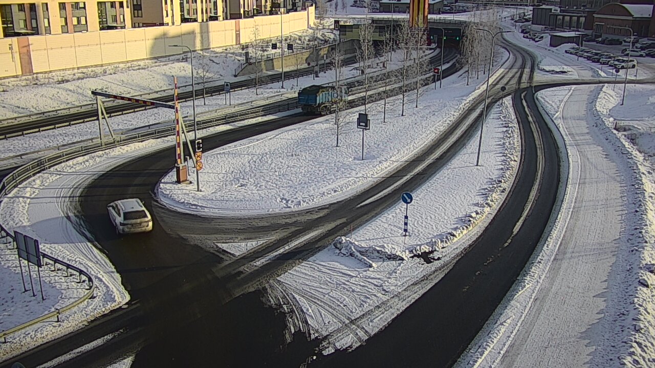 Kelikamerat Kuva Tie 12 Tampere, Rantatunnelin ramppi, länsi, Tampere, Pirkanmaa