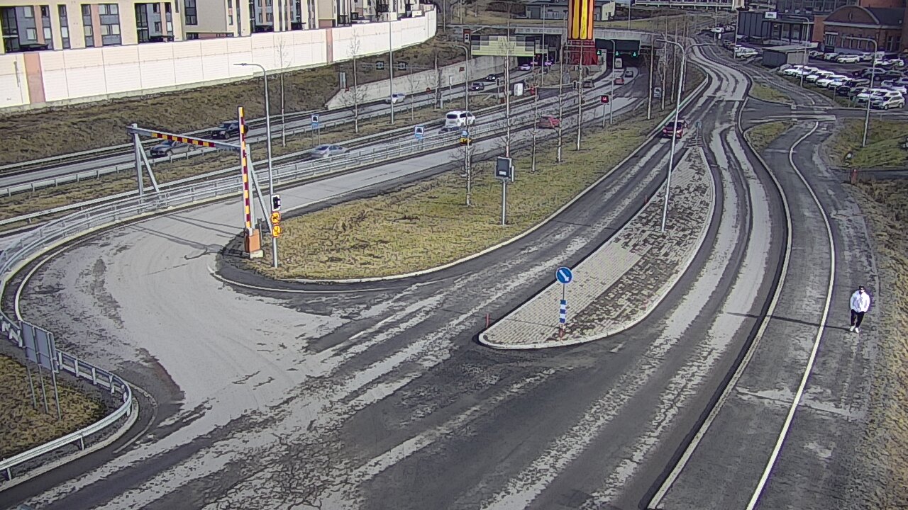 Kelikamerat Kuva Tie 12 Tampere, Rantatunnelin ramppi, länsi, Tampere, Pirkanmaa