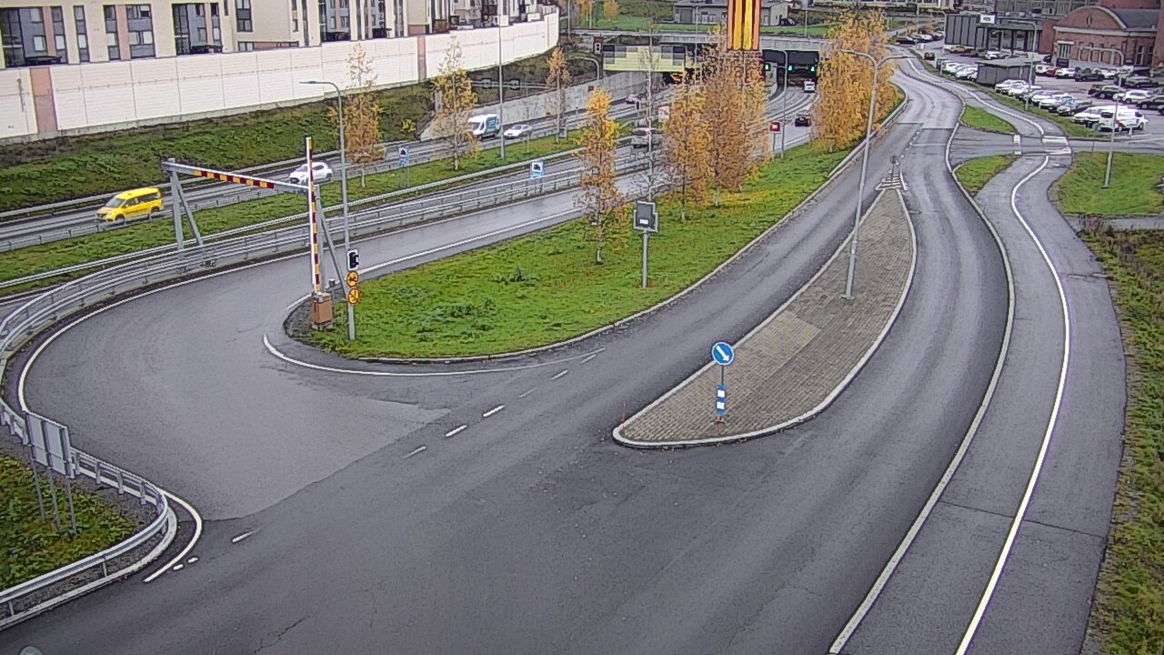 Kelikamerat Kuva Tie 12 Tampere, Rantatunnelin ramppi, länsi, Tampere, Pirkanmaa